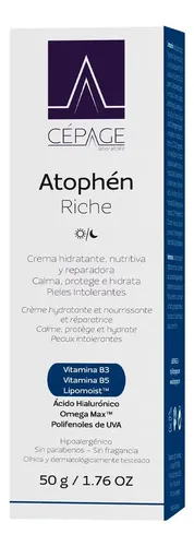 Crema Cepage Atophen Riche Hidratante Facial Intenso X 50gr