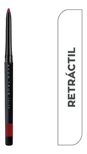 Avon True Colors Glimmestick Delineador Retrac Labios 0.28gr Color Coral