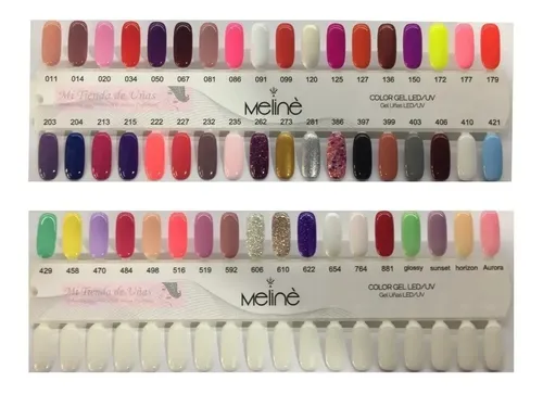 Esmalte Meliné Gel Color Manicuria Semipermanente X1