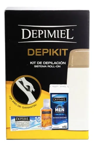 Depikit Hombre Sistema Roll-on Completo Y Facil, + 2 Rolones