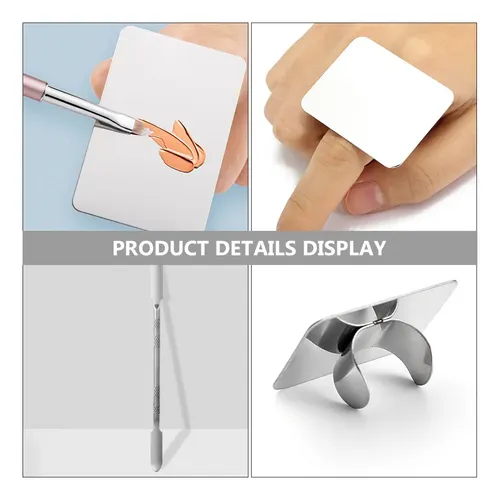 1 Set De Herramientas Portátil Para Base De Maquillaje
