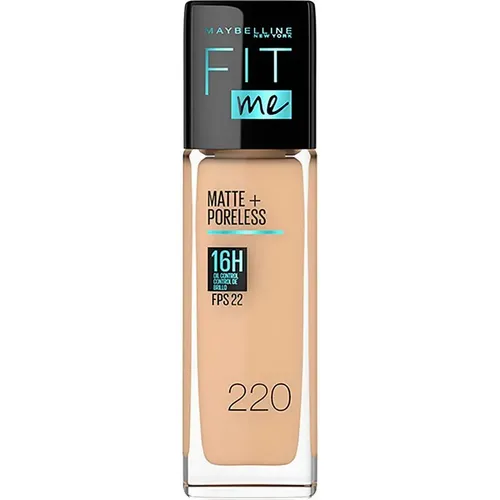 Base Fit Me Matte + Poreless 220 Natural beige Maybelline