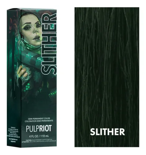 Tinte Para El Cabello Pulp Riot Slither Semipermanente Green
