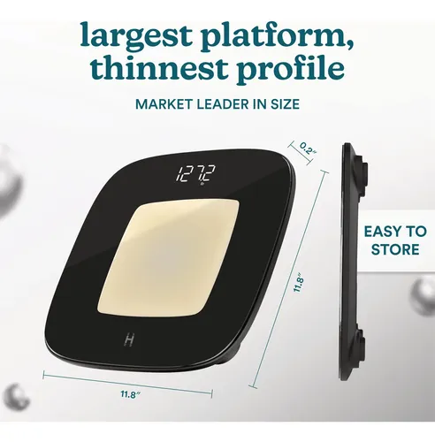 Báscula Homedics De 30 Cm Con Iluminación De 181 Kg
