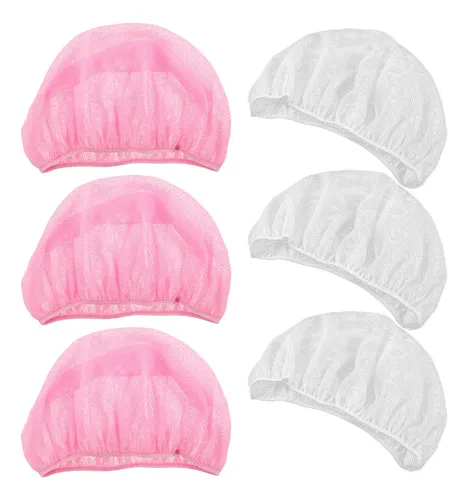 6 Piezas Red Para Cabello Dormir, Red Para Rulos, Poliéster