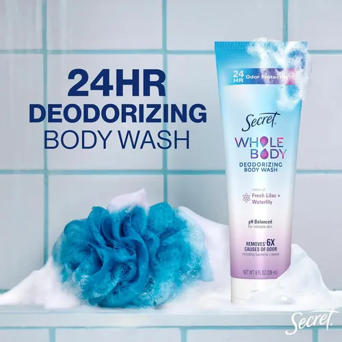 Jabón Íntimo Femenino, Secret, 24h, Lilas Y Lirio, 236 Ml