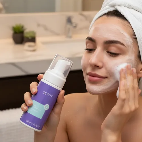 Espuma De Limpieza Profunda Seytú Omnilife Aloe Vera Acné