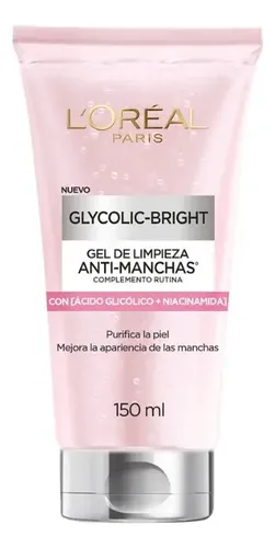 Gel De Limpieza Anti-manchas Loreal Glycolic Bright 150ml