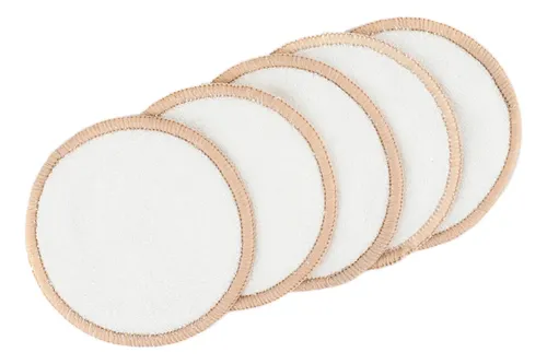 De 5 Almohadillas De Limpieza De Fibra De Bambú Tela