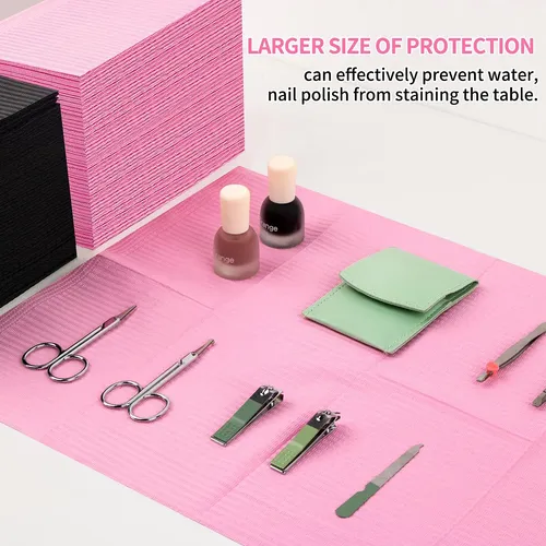 Manteles Desechables Para Uñas Machine-ya 240 Unidades 13×18
