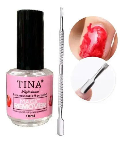 Removedor Mágico De Esmalte Semipermanente Gel Uv+ Repujador