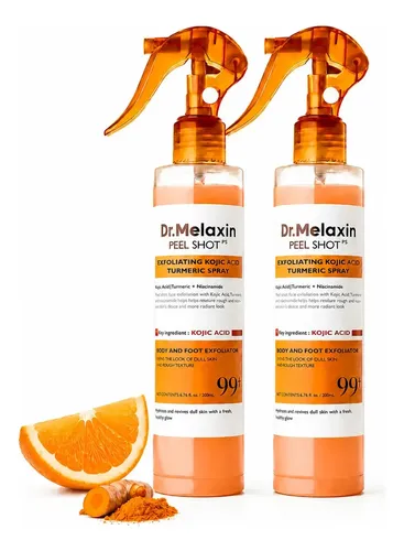 ~ F Spray Exfoliante Corporal Dr. Melaxin Original X2@