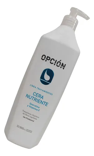 Cera Nutriente Opción Tratamiento Queratina-vitamina E 900ml