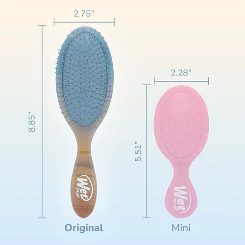 Cepillo Para Cabello Wet Brush Original Detangler Azul