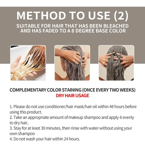 Shampoo Tintura Semipermanente Sumifang 120ml Milk Tea Gray Brown