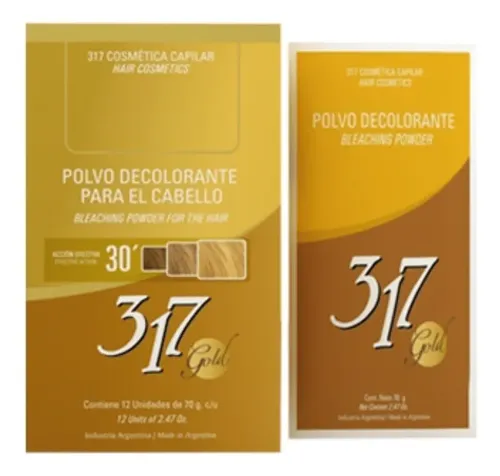 Polvo Decolorante 317 Gold 70g