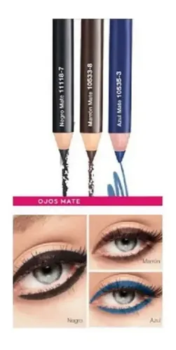 Delineador De Ojos En Lápiz Color Trend Avon – Color Bronce Metálico