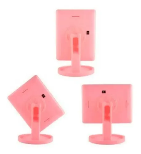 Espejo Para Maquillaje Giratorio Luces Led Touch Screen