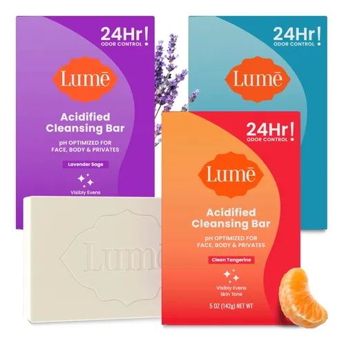 Barra Limpiadora Corporal Lume Acidified, 250 Ml, Paquete De