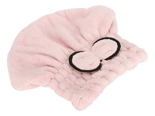 Gorro De Baño Con Decoración De Lazo Para Mujer, De Secado R
