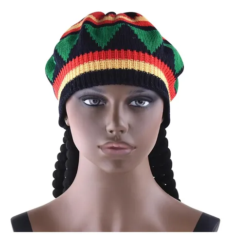 Gorros Rastas For Hombre,peluca De Rastas | Gorro De Fiesta