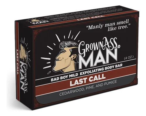 Barras Corporales Grown Ass Man Co., Paquete De 3, Last Call