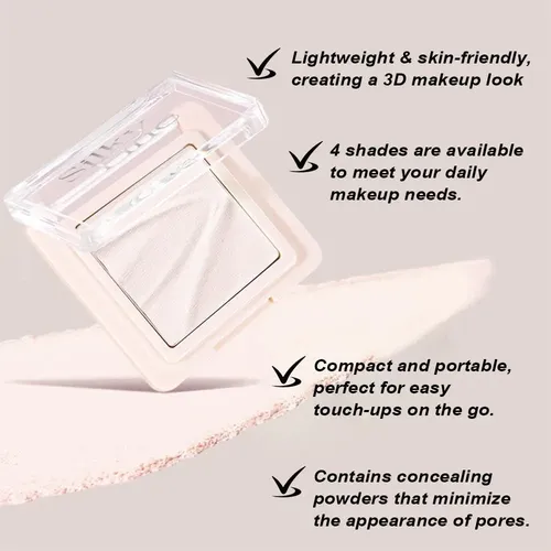 Paleta De Iluminadores Y Contorno Suake 01 Milk Rice White