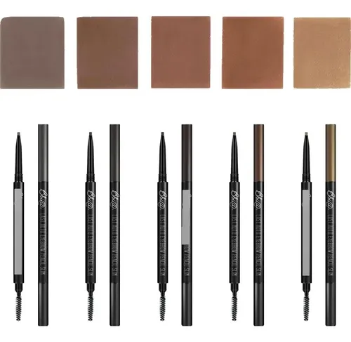 Bbia Lápiz De Cejas Auto Slim 7 Colores Con Fijador