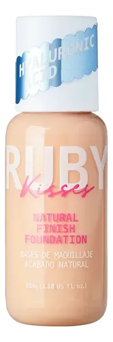 Base Líquida Natural Finish Foundation Bliss | Ruby Kisses