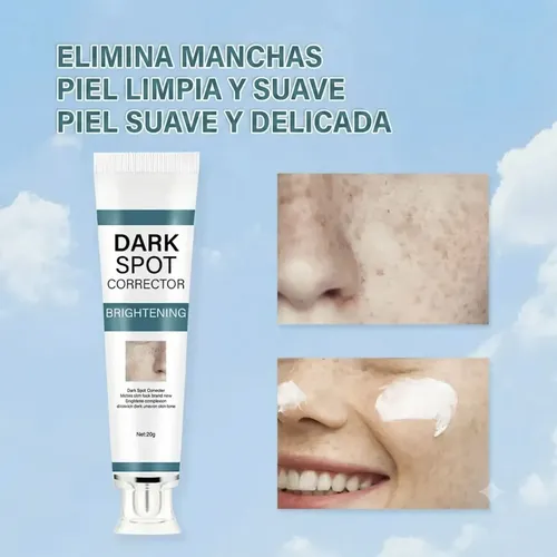 Crema Aclaradora Tono Piel Corporal Cosmética Uso Diario