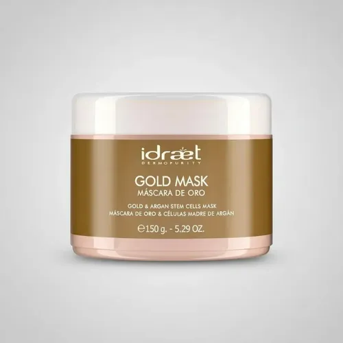 Mascarilla facial Idraet Gold Mask Oro y Celulas Madre de Argán Idraet 150g