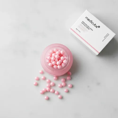 Medicube Salmon Dna Pdrn Pink Collagen Capsule Cream Coreano