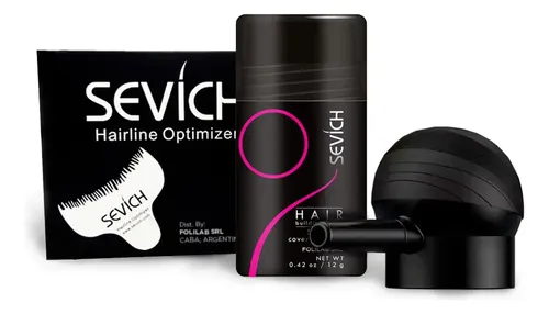 Fibras Capilares 12gr + Aplicador Pump + Peine Caida Cabello