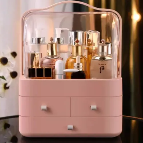 Organizador Maquillaje Portatil Escritorio Porta Cosmetico