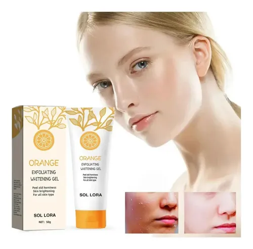 ! Gel Exfoliante C Hidratante De Naranja Para La Piel Y El*