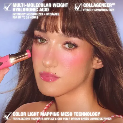 Charlotte Tilbury Mini Rubor Unreal Glow Blush Stick Barra