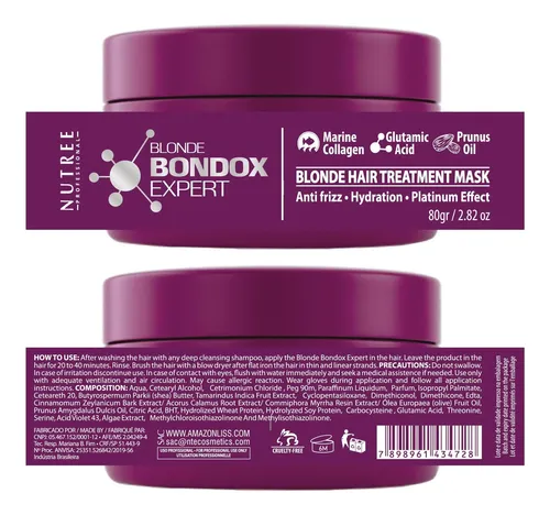 Nutree Professional Mascarilla Cabello Dañado Bondox