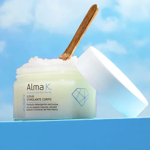 Exfoliante Corporal Alma K Stimulating Con Sal Del Mar Muert