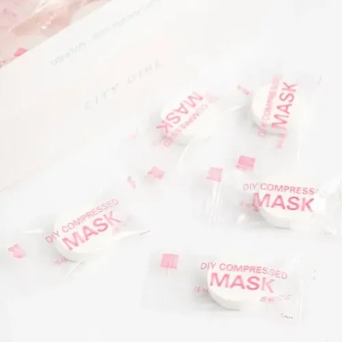 Pack De Mascarillas Comprimidas Facial Hidratante City Girl