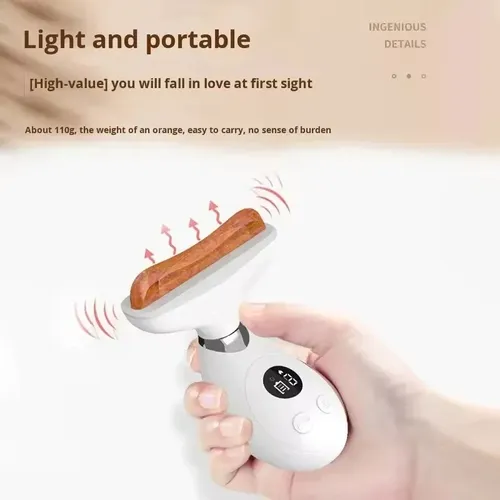Masajeador Gua Sha Recargable Usb En Piedra Bian Para Masaje