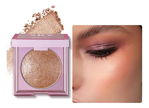 Paleta De Iluminadores Faciales Maepeor, 8 Colores, Purpurin