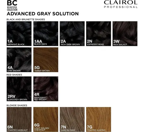 Clairol Professional 6g Canas Cobertura Color Semipermanente