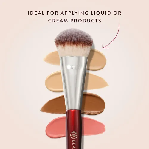 Cepillo Facial Bk Beauty 109 Mini Base Contorneada Maquillaj