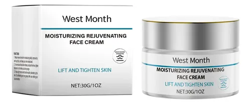 Crema Facial Hidratante West Month Para Piel Seca