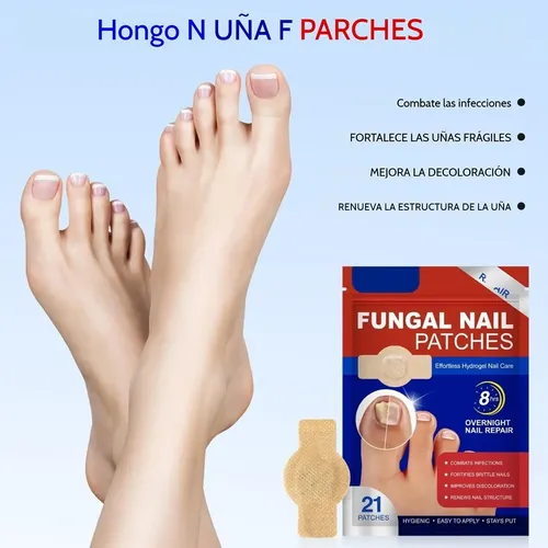 \\ Fc Parches Para Uñas Fúngicos 63pcs/caja De Parches Para