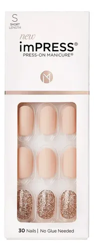 Uñas Postizas Bliss | Impress Design Press-on Nails Adhesiva