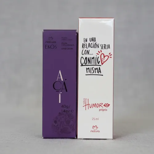 Set Regalo Mujer Natura Perfume Humor Proprio 25ml Y Crema
