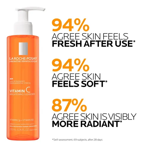 Jabón Facial Iluminador De Vitamina C La Roche-posay