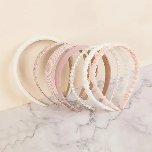 7 Diademas Rosa Para Mujer