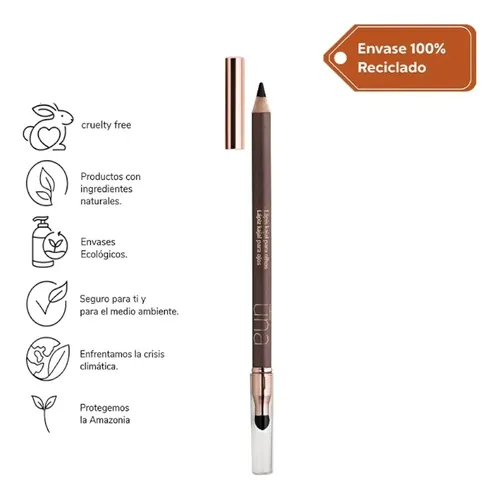 Natura Una Delineador Para Ojos Lápiz Kajal Negro 1,14 G Mbp